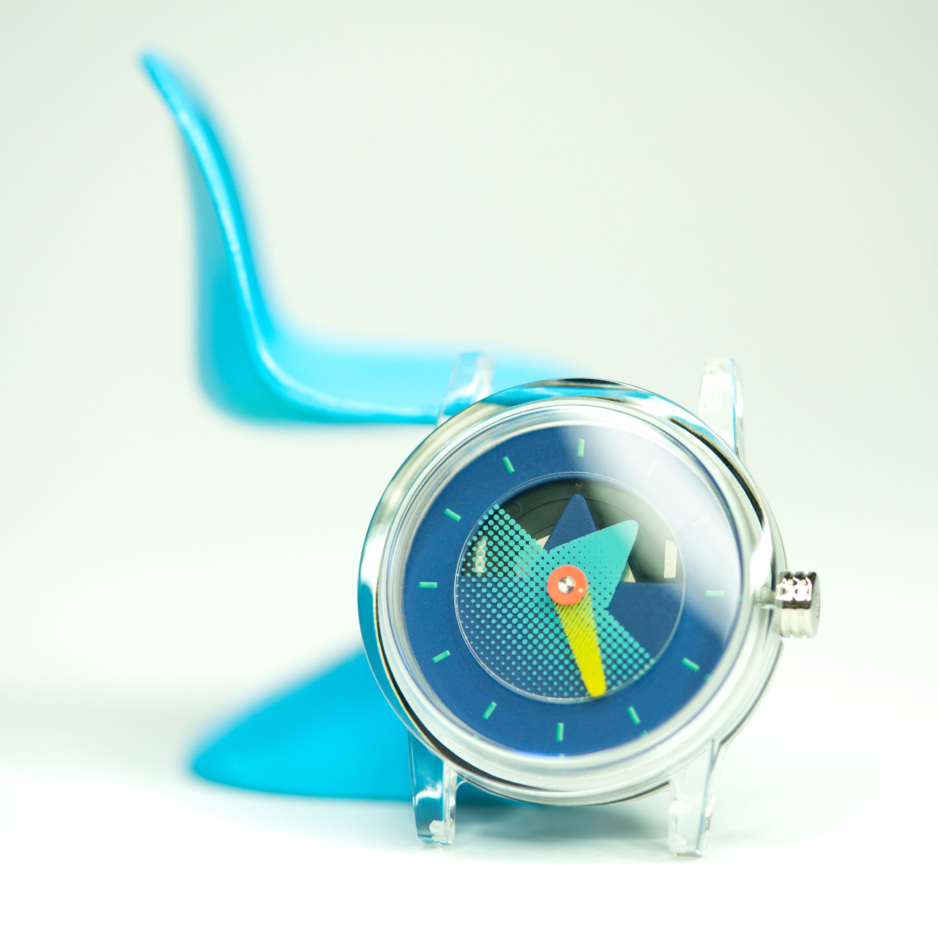 So Labs Layer 1.1 One Series Watch Watches Olympic Sky Verner Panton Chair